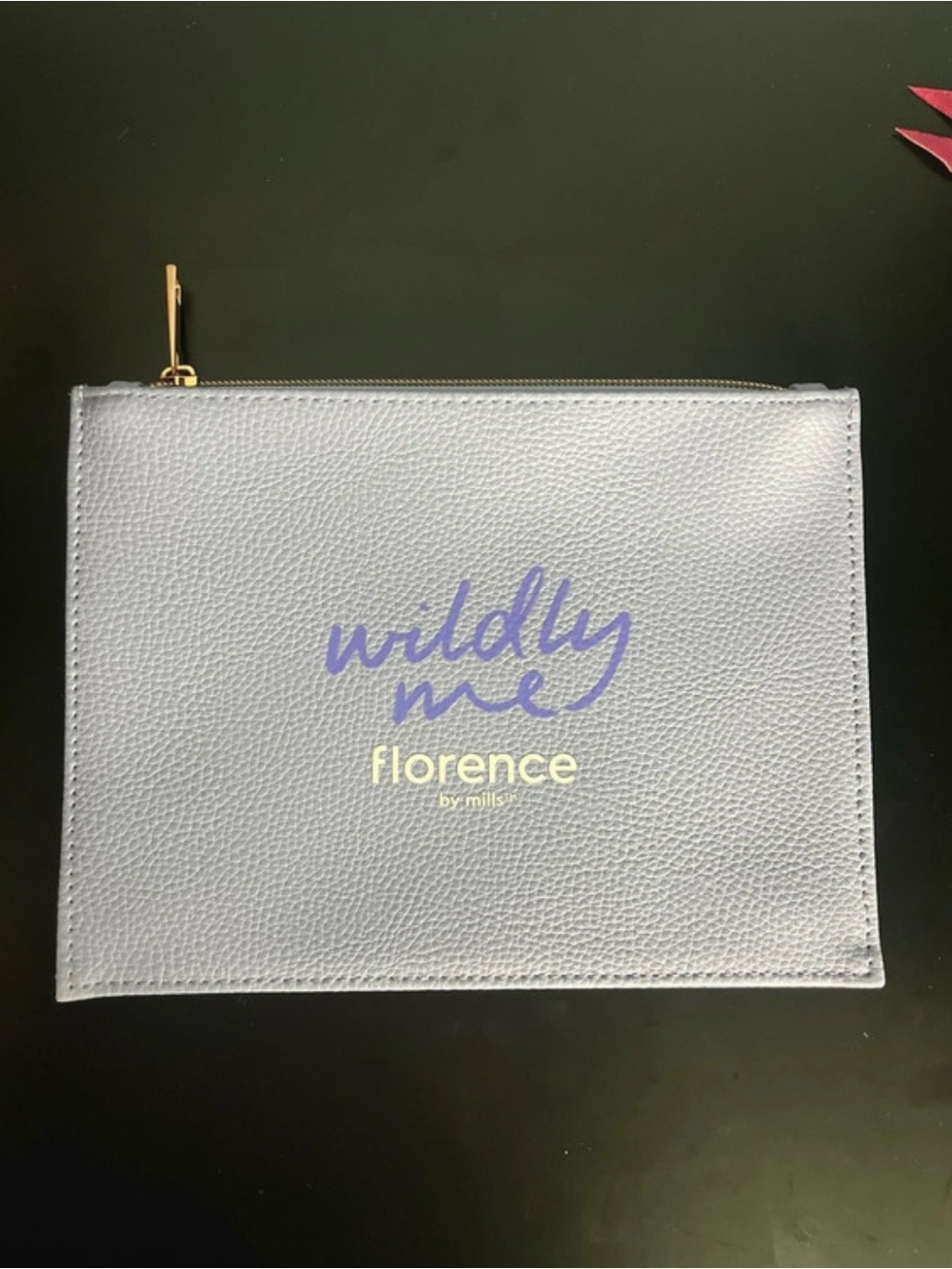 Wildly Me Florence by Mills Lavender Zip Pouch